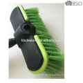 telescopic water flow through car wash brush